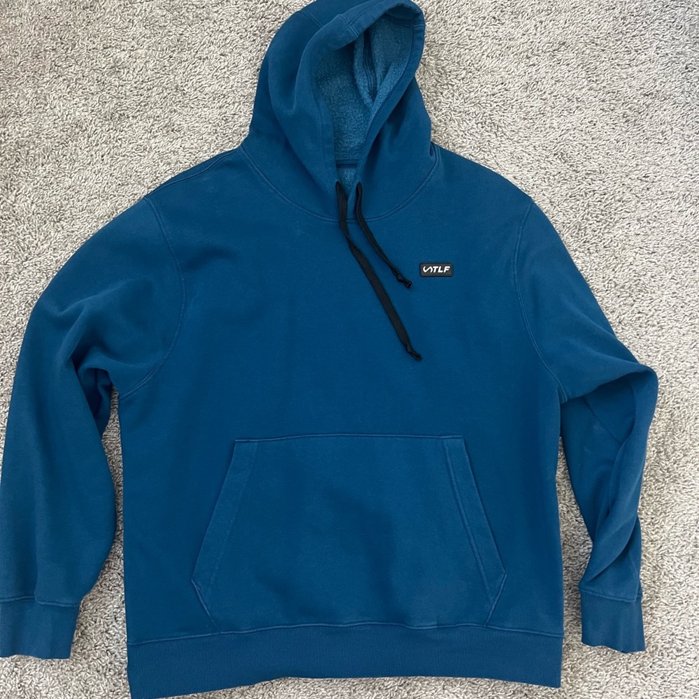 Large TLF Dark Blue Hoodie